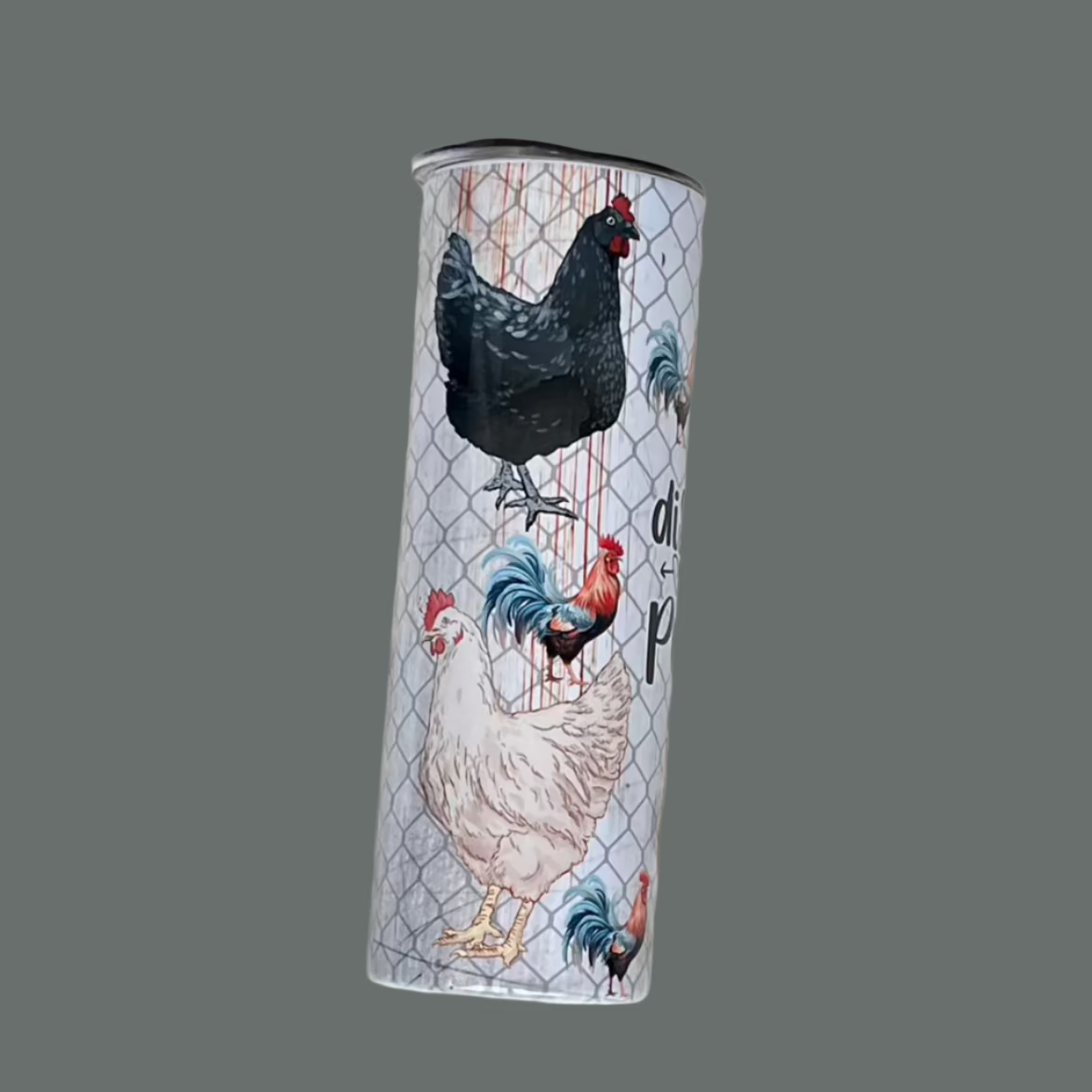 Easily distracted by Peckers 20 oz. tumbler